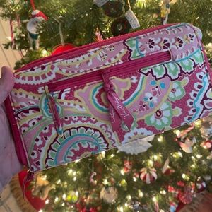 SOLDNWOT Vera Bradley travel organizer wallet Capri Melon